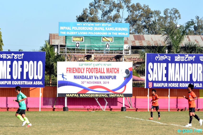 3rd Women Football exhibition match : India (Manipur) Vs Myanmar (Mandalay) at Mapal Kangjeibung :: November 30 2019