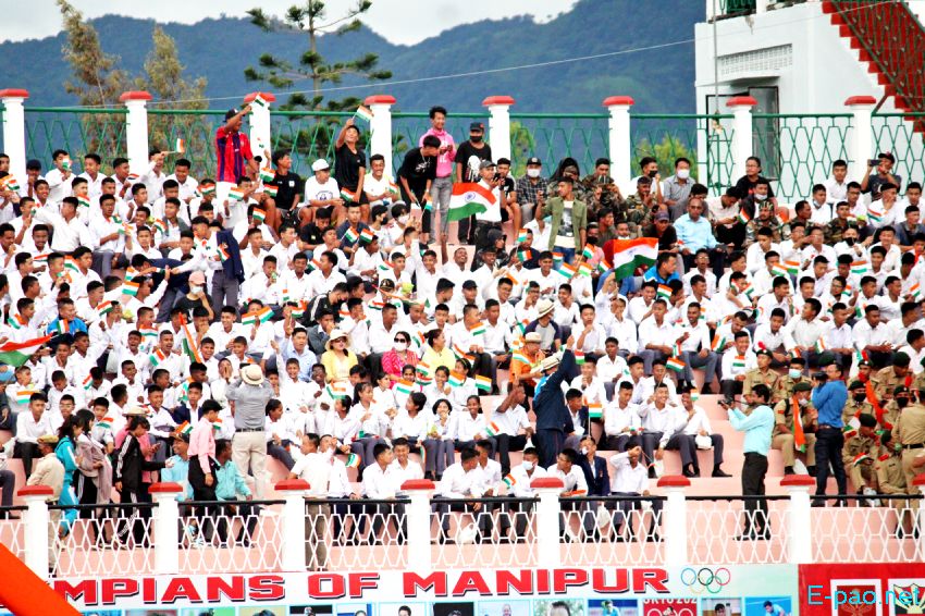 131st Durand Cup 2022 : NEROCA Vs TRAU  at Khuman Lampak Main Stadium, Imphal :: 18th August  2022