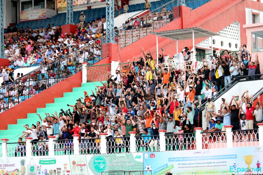 131st Durand Cup 2022 : NEROCA Vs TRAU  at Khuman Lampak Main Stadium, Imphal :: 18th August  2022