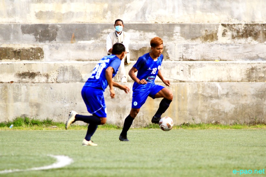 Final Match of 14th Manipur State League 2021 at Artificial Turf Ground, Khuman Lampak, Imphal  ::  3rd February 2022