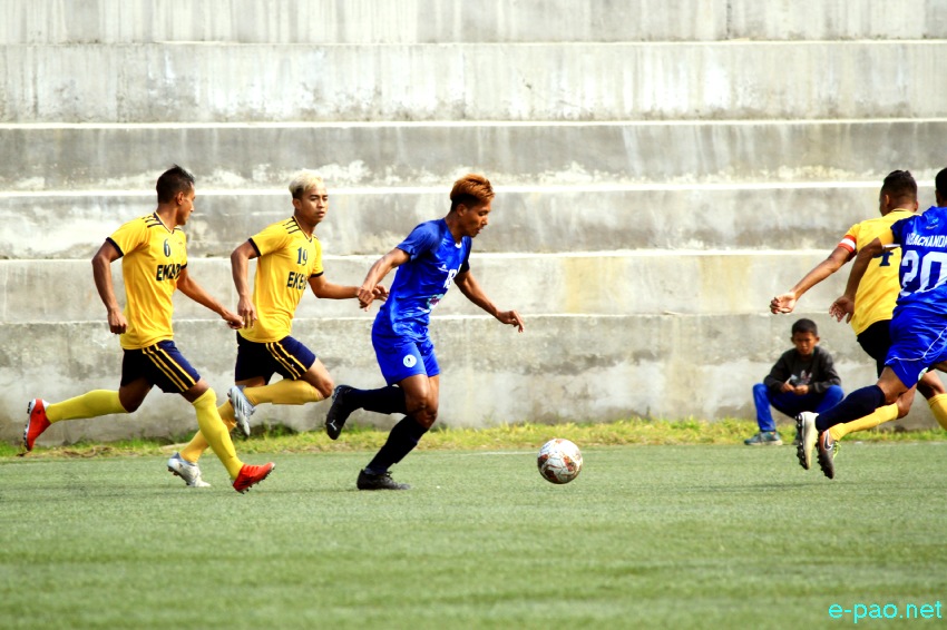 Final Match of 14th Manipur State League 2021 at Artificial Turf Ground, Khuman Lampak, Imphal  ::  3rd February 2022