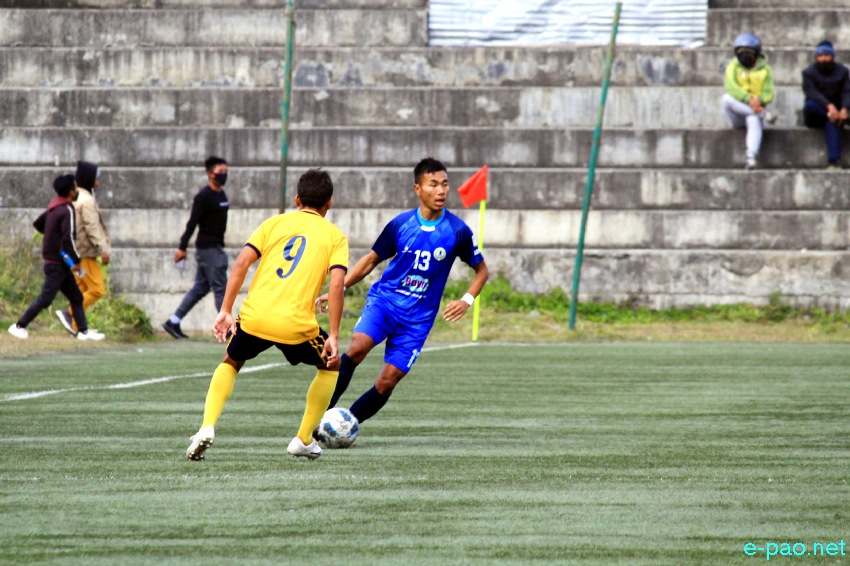 Final Match of 14th Manipur State League 2021 at Artificial Turf Ground, Khuman Lampak, Imphal  ::  3rd February 2022