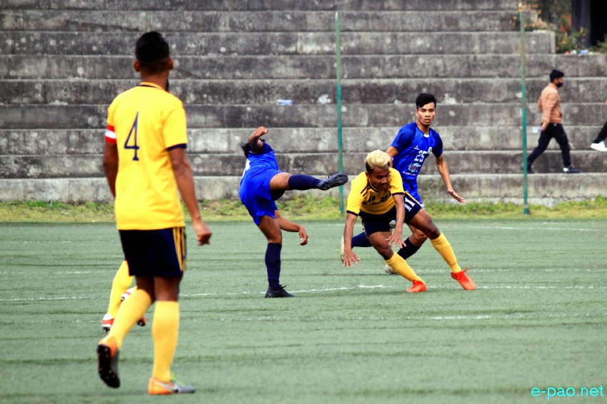 Final Match of 14th Manipur State League 2021 at Artificial Turf Ground, Khuman Lampak, Imphal  ::  3rd February 2022