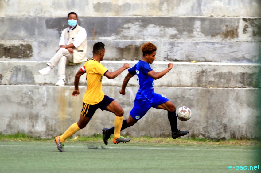 Final Match of 14th Manipur State League 2021 at Artificial Turf Ground, Khuman Lampak, Imphal  ::  3rd February 2022