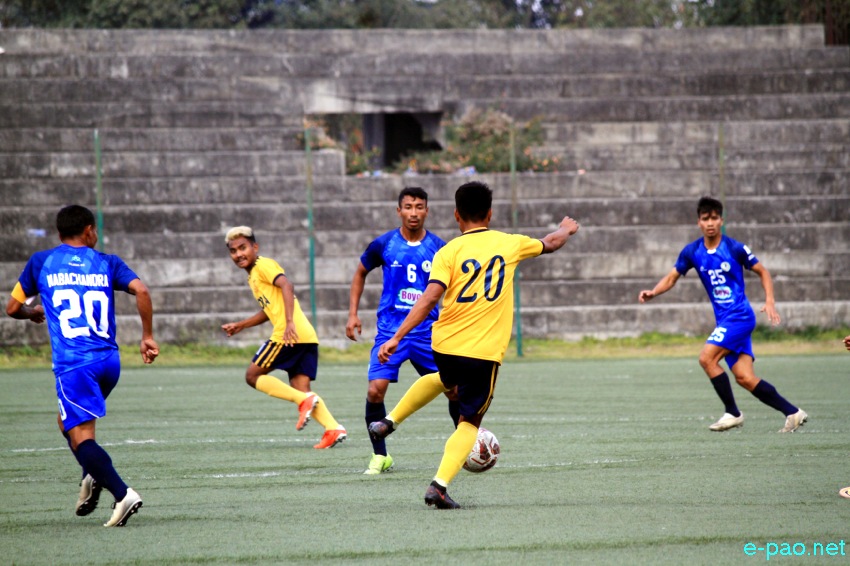 Final Match of 14th Manipur State League 2021 at Artificial Turf Ground, Khuman Lampak, Imphal  ::  3rd February 2022