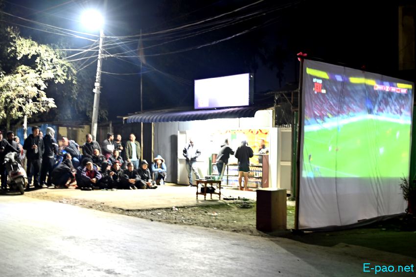 Football World Cup fever for the FIFA World Cup 2022 in Imphal city :: 10th December 2022