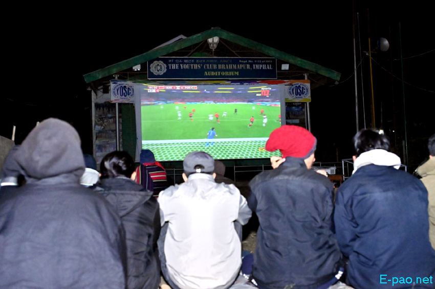 Football World Cup fever for the FIFA World Cup 2022 in Imphal city :: 10th December 2022