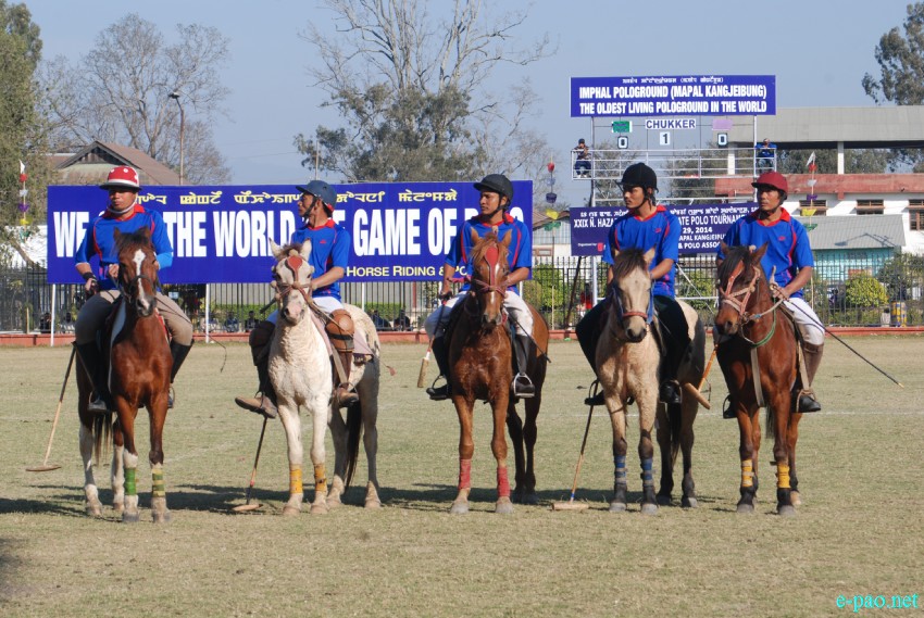 2nd  Semifinal : 29th N Hazari and Dr N Tombi Singh State Polo Tournament at Mapal Kangjeibung ::  2th January 2014