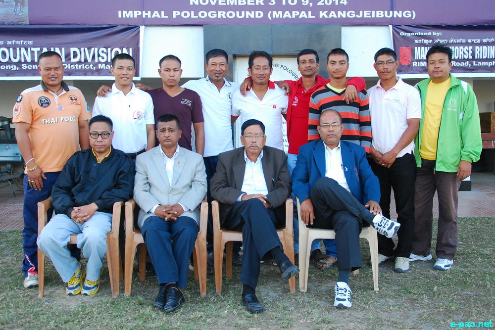 Manipur Polo Team to represent India 'B' (Manipur) in 8th Manipur Polo International 2014 :: 12 Nov 2014