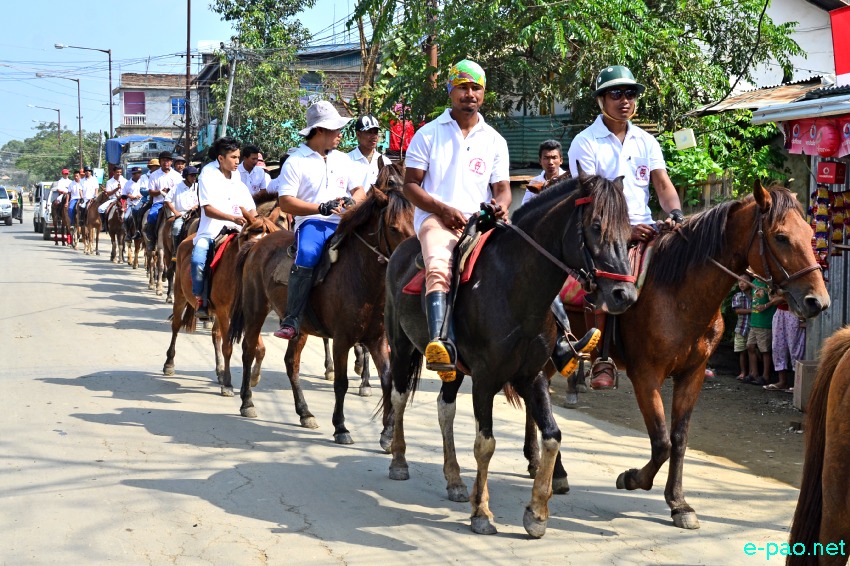 'Save Manipuri Pony Awareness Procession' : Flagged off from Pony Breeding Farm, Lamphelpat :: 28 September 2014
