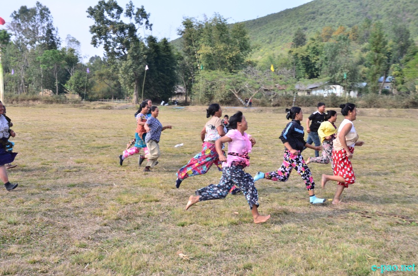 1st Indigenous Sports Meet 2015 at Lukhumbi play ground, Churchandpur District :: 24 February 2015