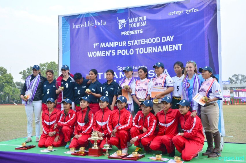 Final Match : 1st Manipur Statehood Day Women's Polo Tournament with USPA team :: 21st January 2016