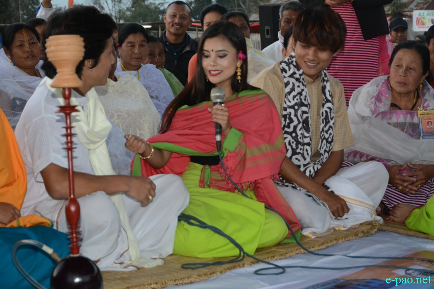 'Likkon Sanaba' as a part of Singju Festival at Lamdeng Makha Leikai Lampak, Lamsang ::  28 December 2017