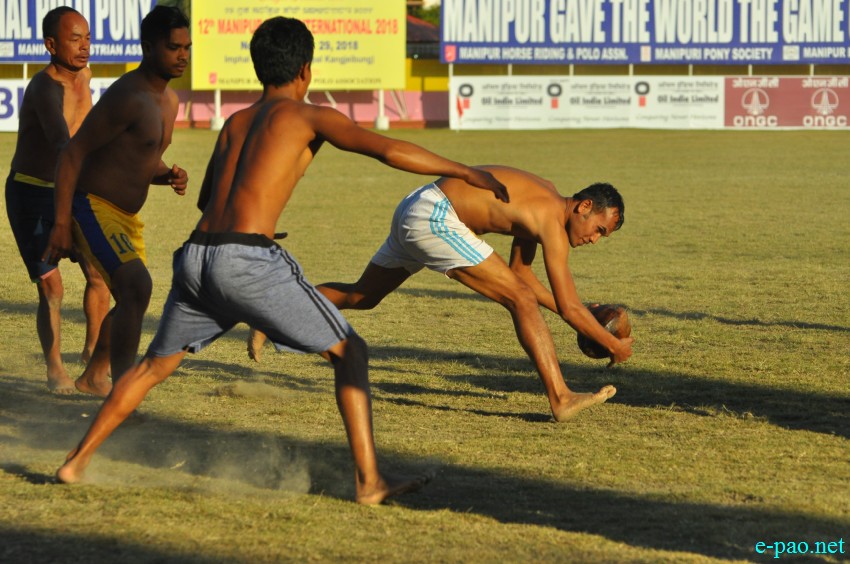 Yubi Lakpi - An indigenous game of Manipur - during an exhibition match :: last week of November 2018