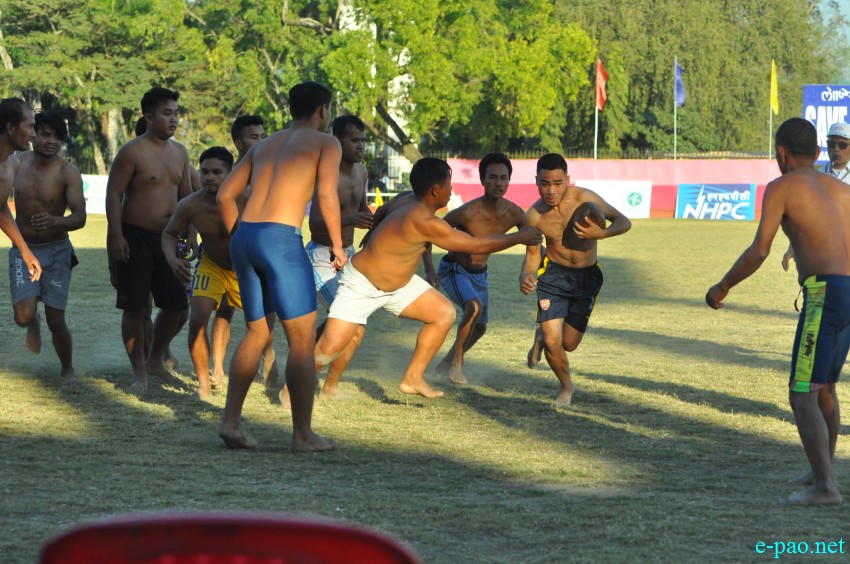 Yubi Lakpi - An indigenous game of Manipur - during an exhibition match :: last week of November 2018