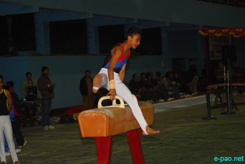 4th Dilip Singh Memorial North East Zone Gymnastics championship at Khuman Lampak Indoor stadium :: 14 Dec 2013