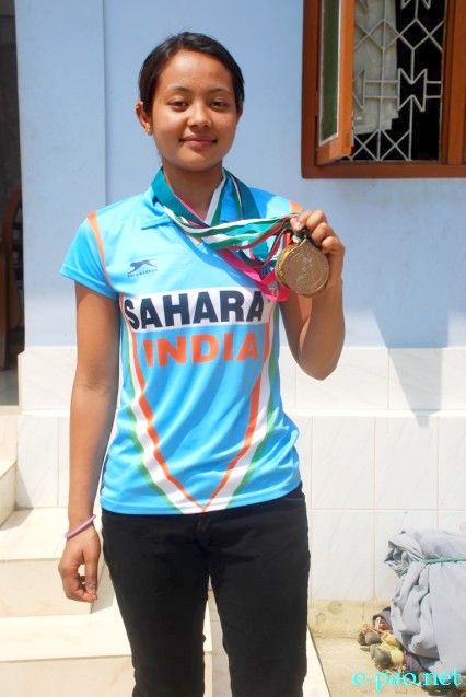 Profile picture of Pukhrambam Sushila Chanu - India's Junior Hockey Team Captain :: 2013