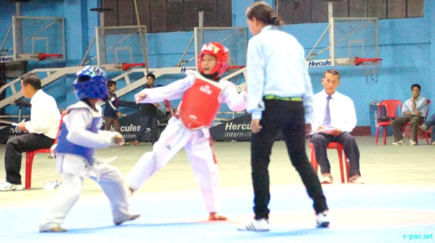 9th Governor's Takewondo Cup, Manipur 2013 from 25-28th April, 2013 at Khuman Lampak Indoor Stadium, Imphal :: 27 April 2013