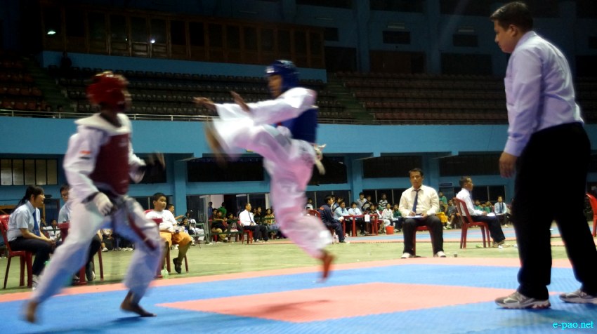 9th Governor's Takewondo Cup, Manipur 2013 from 25-28th April, 2013 at Khuman Lampak Indoor Stadium, Imphal :: 27 April 2013