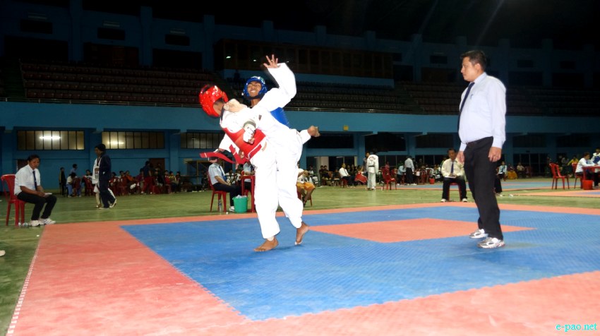 9th Governor's Takewondo Cup, Manipur 2013 from 25-28th April, 2013 at Khuman Lampak Indoor Stadium, Imphal :: 27 April 2013