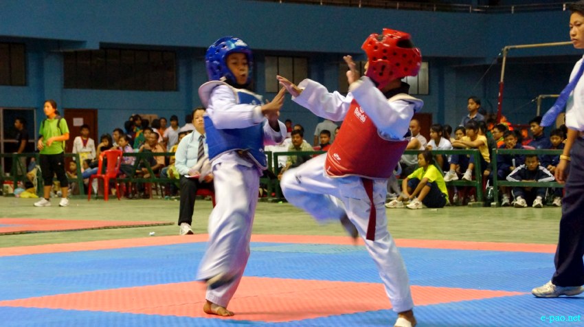 9th Governor's Takewondo Cup, Manipur 2013 from 25-28th April, 2013 at Khuman Lampak Indoor Stadium, Imphal :: 27 April 2013