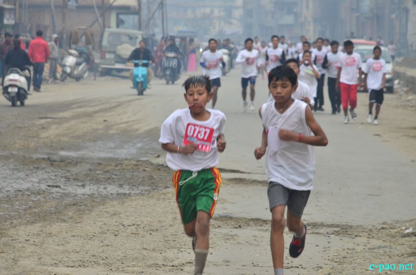 8th Mega Marathon 2014 - under theme 'Run for Your Nation' at Imphal :: 16 February 2014