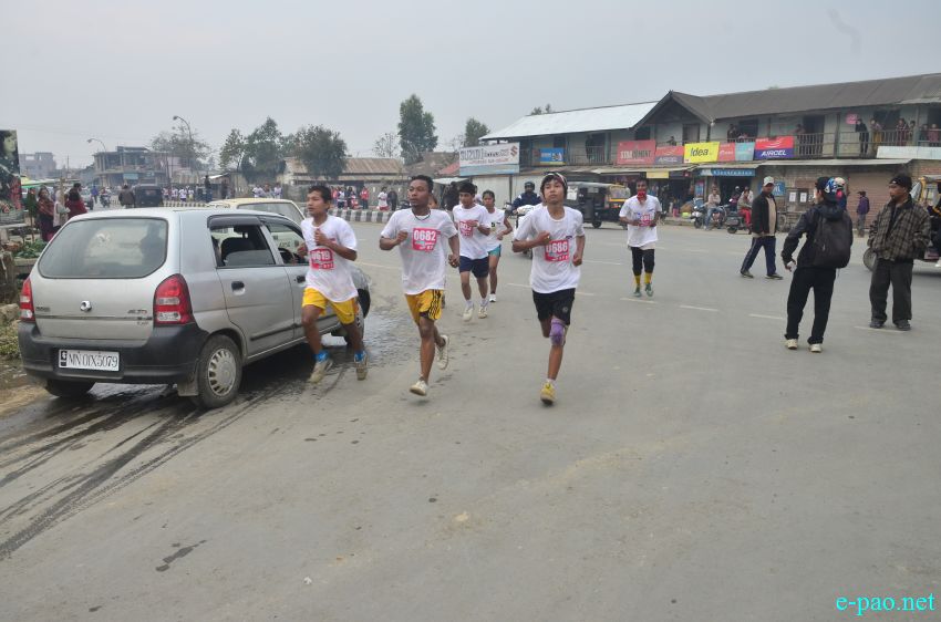 8th Mega Marathon 2014 - under theme 'Run for Your Nation' at Imphal ::  16 February 2014