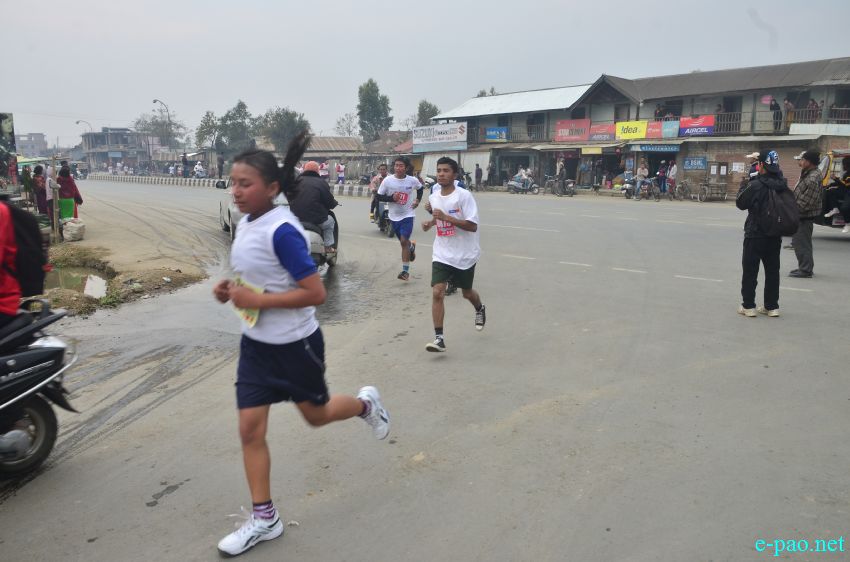 8th Mega Marathon 2014 - under theme 'Run for Your Nation' at Imphal ::  16 February 2014