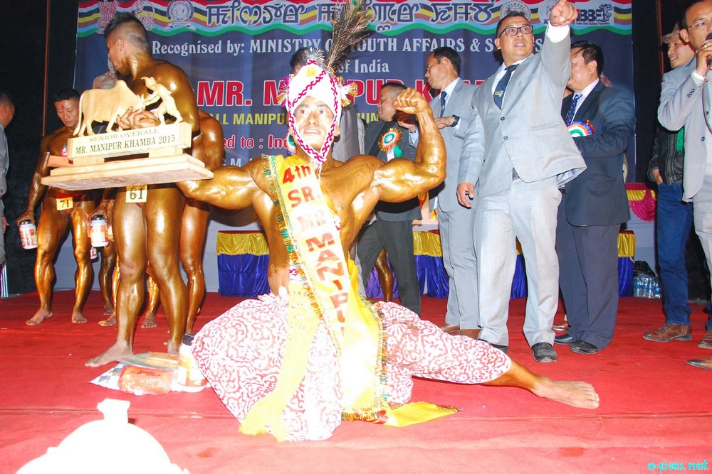 4th Mister Manipur Khamba Competition at GM Hall, Imphal  :: 15th December 2015