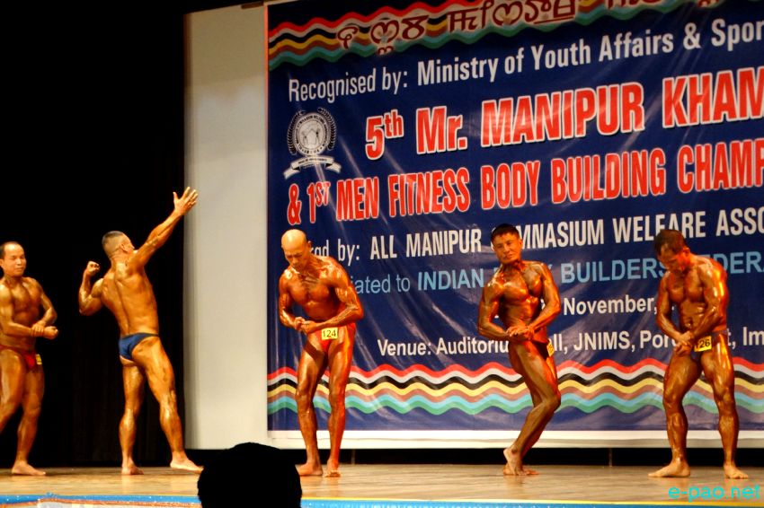 5th Mr Manipur Khamba Body Building Championship at Auditorium Hall, JNIMS :: 28th November 2016