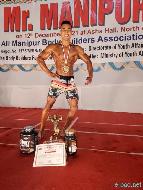 59th Mr Manipur contest (2021) at Asha Hall, North AOC :: December 12 2021