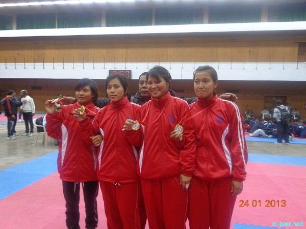 Manipuri Girls become Overall Champions in All India Inter-University Taekwondo Tournament 2013
