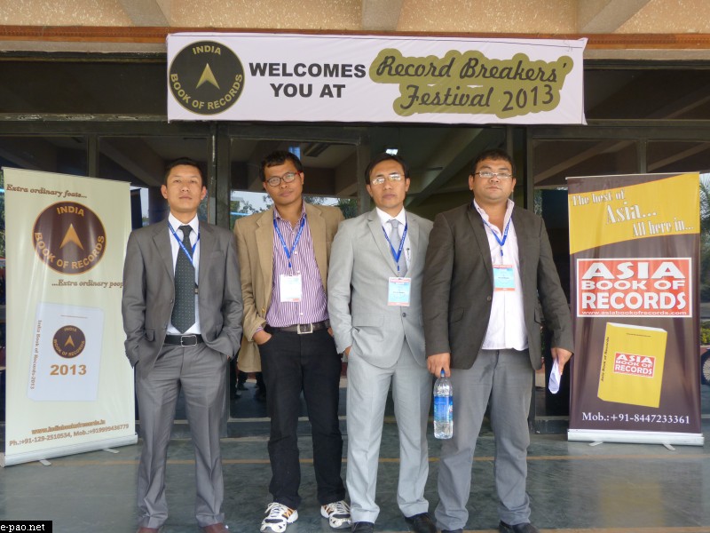 Innovative Youth's Society and BOSS Juices, Imphal  at Record Breaker's Festival 2013 