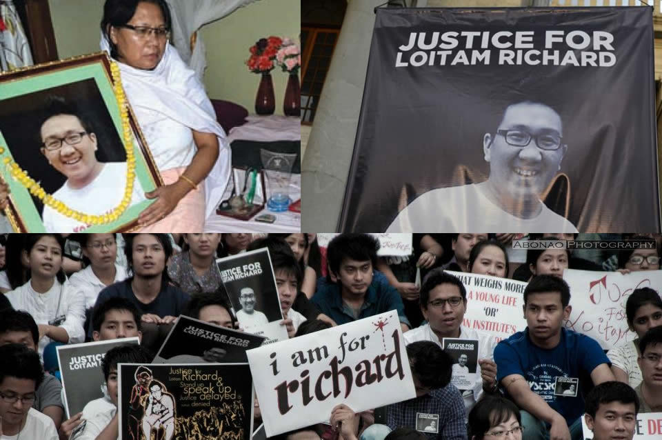 Struggle for Justice during the Last Rites & Immersion of Richard's death ceremony