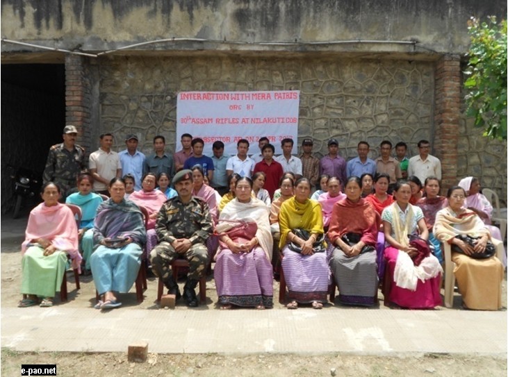 30 Assam Rifles' Interaction With Meira Paibis
