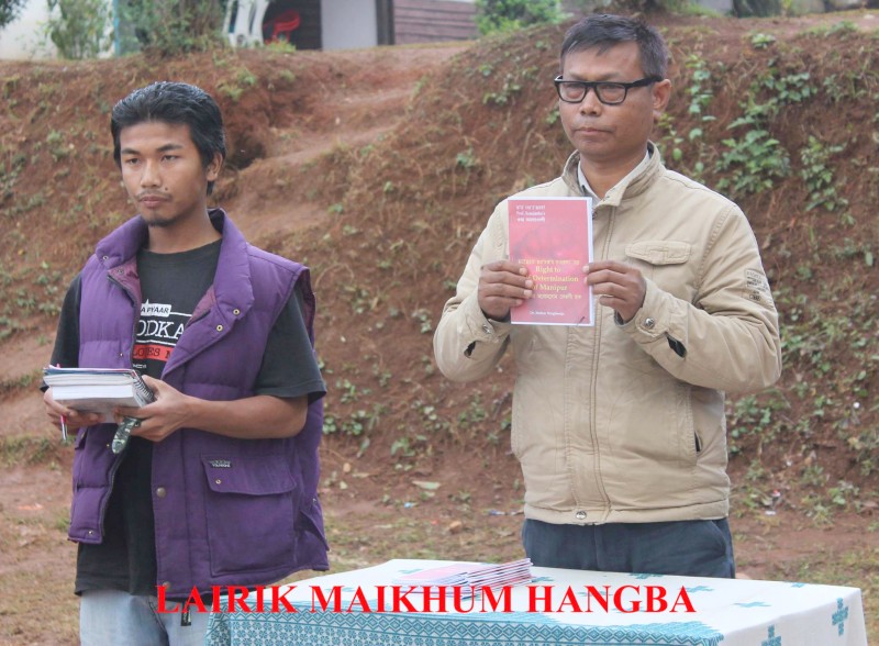 Book Release : 'Right to Self Determination of Manipur' at Shillong