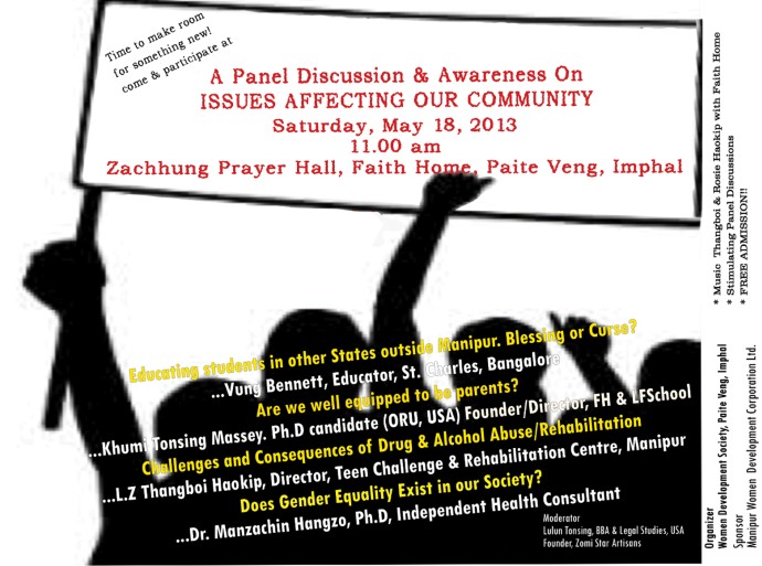 Panel Discussion and an Awareness on Issues Affecting Paite Community