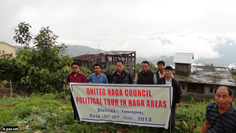 UNC's political tour to Tamenglong - 23-25 May, 2013