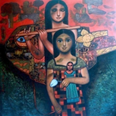 An artist work from Dilip Oinam (Manipur)