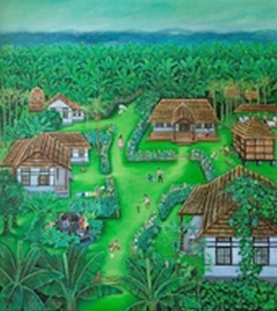 An artist work from Sandeep Jigdung (Assam)