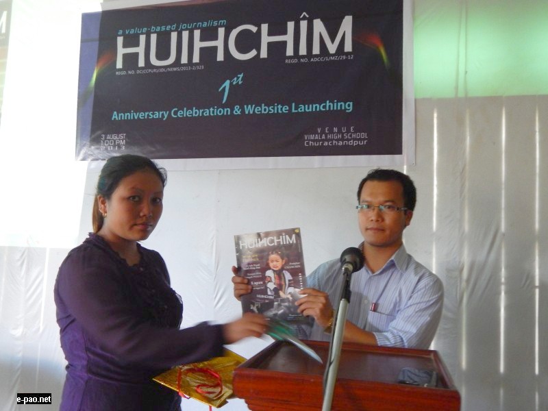 Huihchim (monthly magazine in Gangte language) goes global