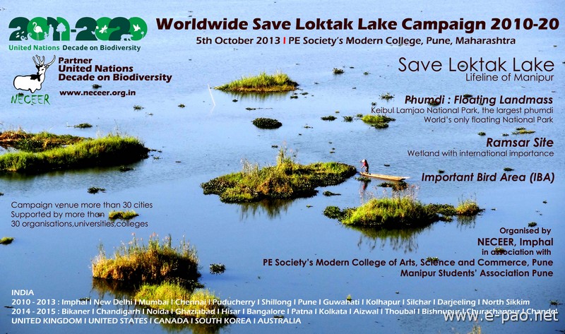 Save Loktak Campaign by NECEER
