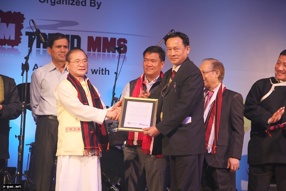 Dr. Palin felicitated as an iconic figure at North East Festival, New Delhi