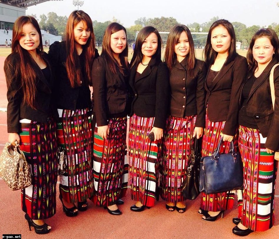 Some female members of the Hmar Choir Team