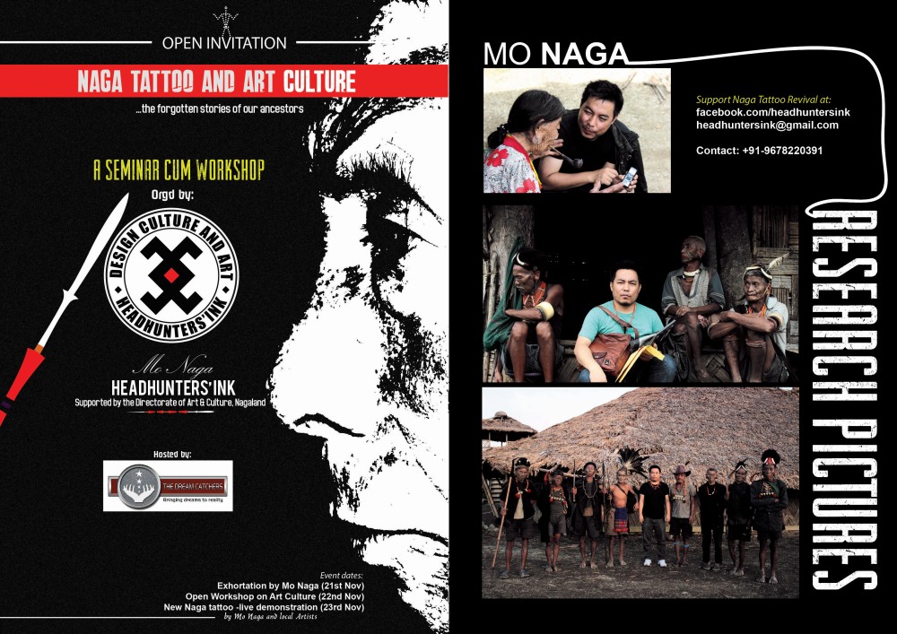Mo Naga announces Seminar  Workshop on Naga Tattoo & Art Culture