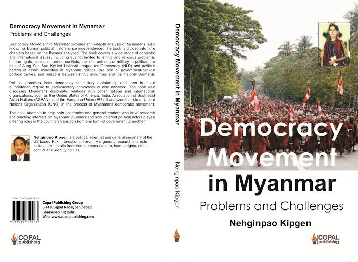 'Democracy Movement in Myanmar Challenges and Problems' :  Book Cover