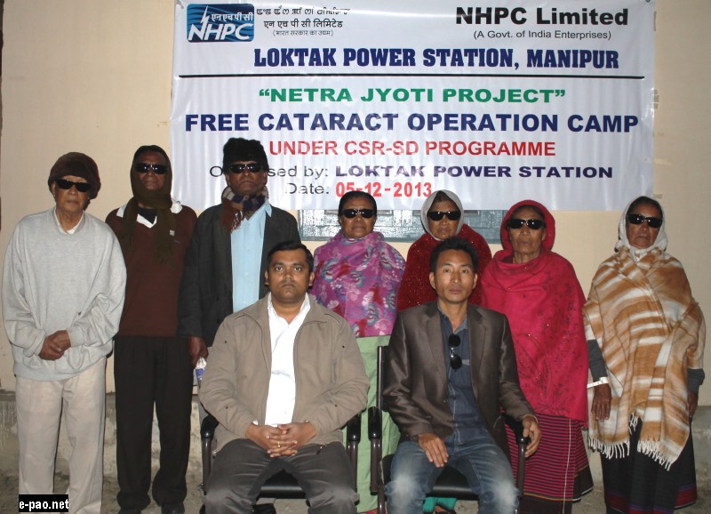 Free Cataract Operation (22nd batch) held at SHRI, Imphal