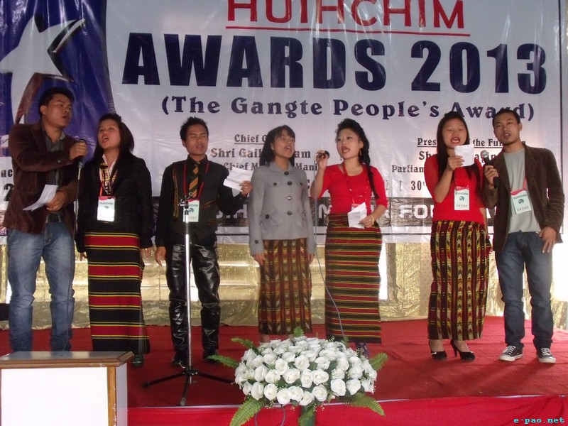 Gangte People's Award 2013 at Community Hall, Chiengkonpang, Churachandpur 
