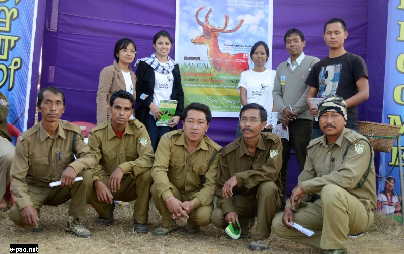 Campaign to conserve endangered Sangai at Manipur Sangai Festival