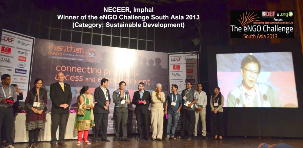 NECEER, Imphal wins eNGO Challenge South Asia Award 2013